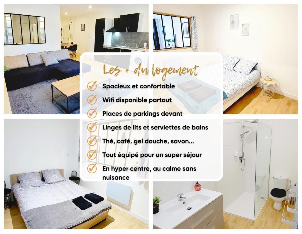 Le Wlerick 4 - Hyper Centre - Au Calme - Wifi Apartment Mont-de-Marsan Bagian luar foto